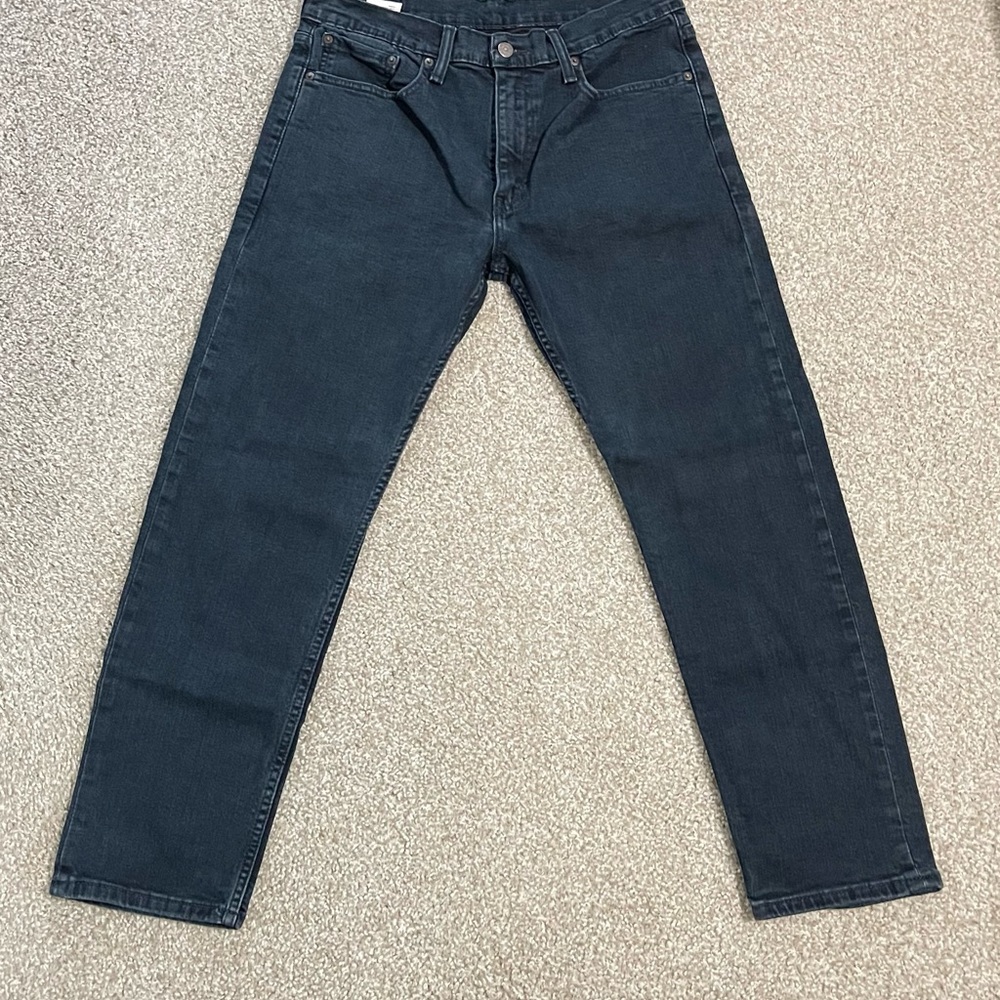Levi’s 502 indigo blue jeans
